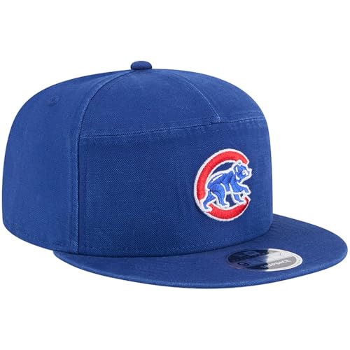 Gorra Snapback New Era Chicago Cubs Azul Ajustable miniatura 3