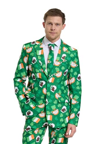 Offstream Men's Party Suit - St. Patrick's Day Luck of The Irish2