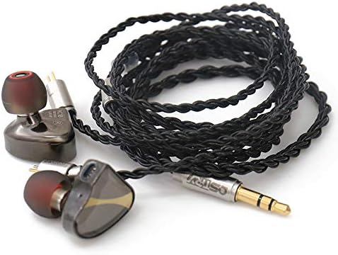 Fanmusic OSTRY KC10 Earbuds Double Dynamic 2DD in Ear Monitor 3.5mm HiFi Earphone