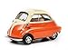 Schuco 452016500 BMW Isetta, beige 1:64 452016500-BMW, Modellauto, Modellfahrzeug, orange, Creme