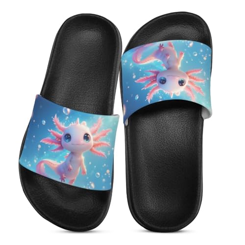 Image of Slides for Boys Girls Quick Drying Kids Slides Sandals Non-Slip