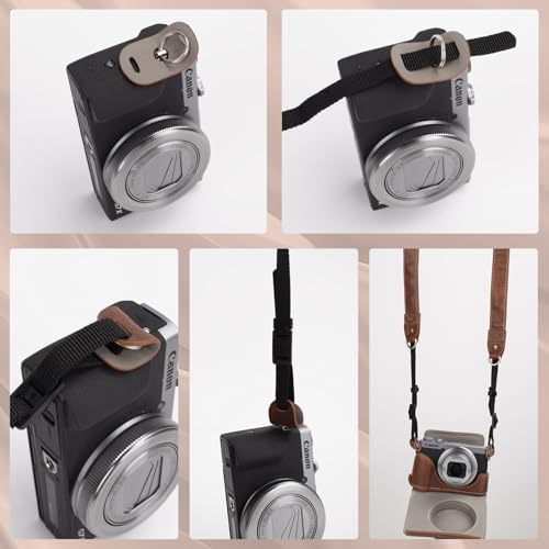 Funda vintage para cámara Canon PowerShot G7X miniatura 5