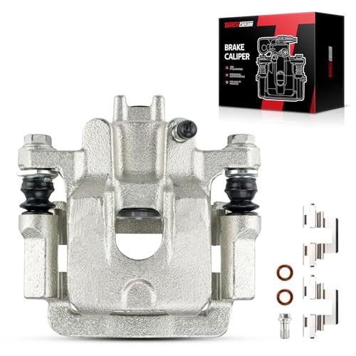 Image of Torchbeam Rear Brake Caliper Right for Honda 2003-2008 Pilot, Acura 2001-2006 MDX, Rear Right Caliper Replace # 19B2674