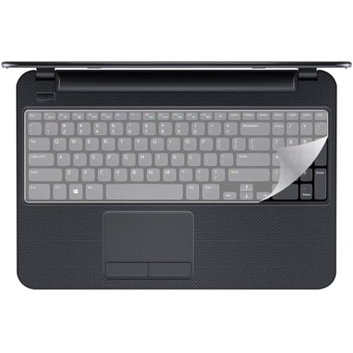 Image of Gizga Essentials Universal 14.1 Inch Laptop Keyboard Protector Skin| Transparent Silicone Laptop Keyboard Cover|Flexible Spill-Resistant Dustproof Keyguard for HP Dell Lenovo Acer ASUS Toshiba