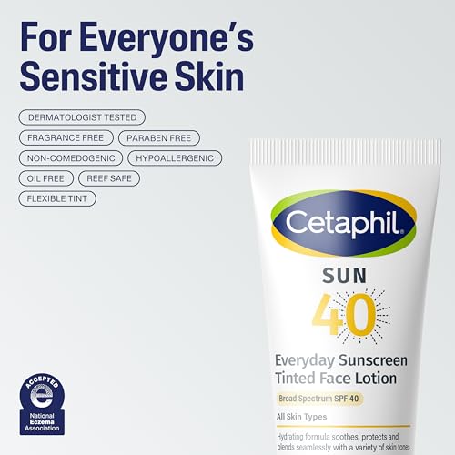 Cetaphil Tinted Mineral Face Sunscreen, SPF 40, Sensitive Skin, 1.7oz - image 5