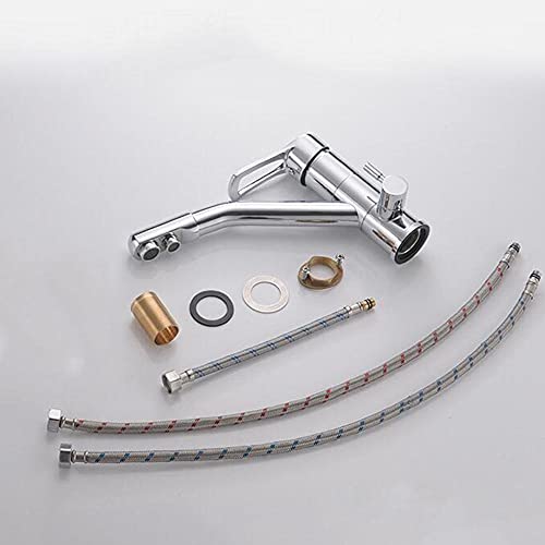 Grifo de la cocina de rotación de 3 vías para agua potable y ósmosis 5