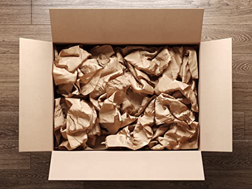 Kraft Paper Sheets - 15 X 20 In. - 480 Sheets Of Brown Wrapping Paper – Heavy Duty Craft Paper For Shipping - Light Brown Construction Paper - 80 Gsm - 1000 Square Feet #TOP5