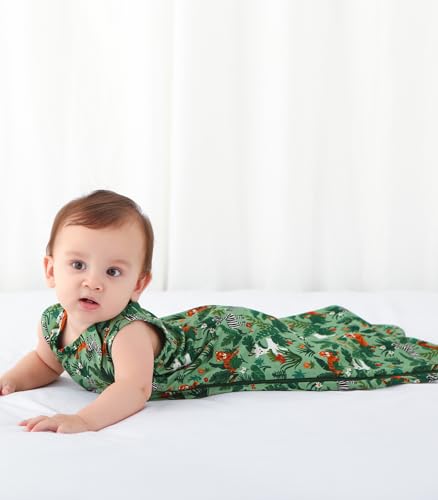 Image of Baby Sleep Sack Soft Wearable Blanket 2-Way Zipper Sleeping Bag for Girls Boys 0-3T, Viscose Made from Bamboo