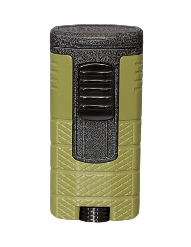 Encendedor Xikar Tactical Triple Jet Flame Olive Drab miniatura 1