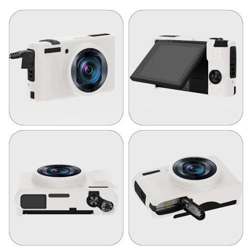 Funda de silicona para Canon PowerShot SX740/SX730 HS blanca miniatura 3