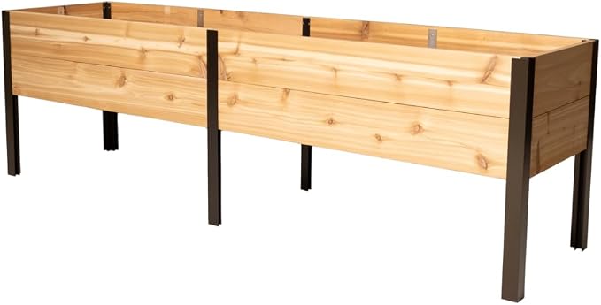 Gardener's Supply Company Raised Garden Bed Elevated Cedar P