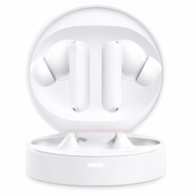 Image of Truly Wireless Earbuds with ANC for Oppo Reno12 Pro, 13, 13 Pro, 14, Pro, Pro, Pro, 6 5G Earphones Earbuds Bluetoot Headphones Cinematic Audio-B-White