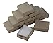 boxdisplays 24 cajas de regalo de lino de arena para joyas, tamaño pequeño, 48 x 33 x 16 mm