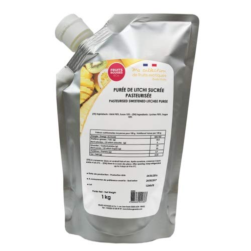 Fruits Rouges & Co Purée de fruits - Litchi 1kg Cover