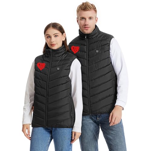 Heated Vest for Womem Men Unisex Usb Heating Puffer Vest (No Battery) - image 2