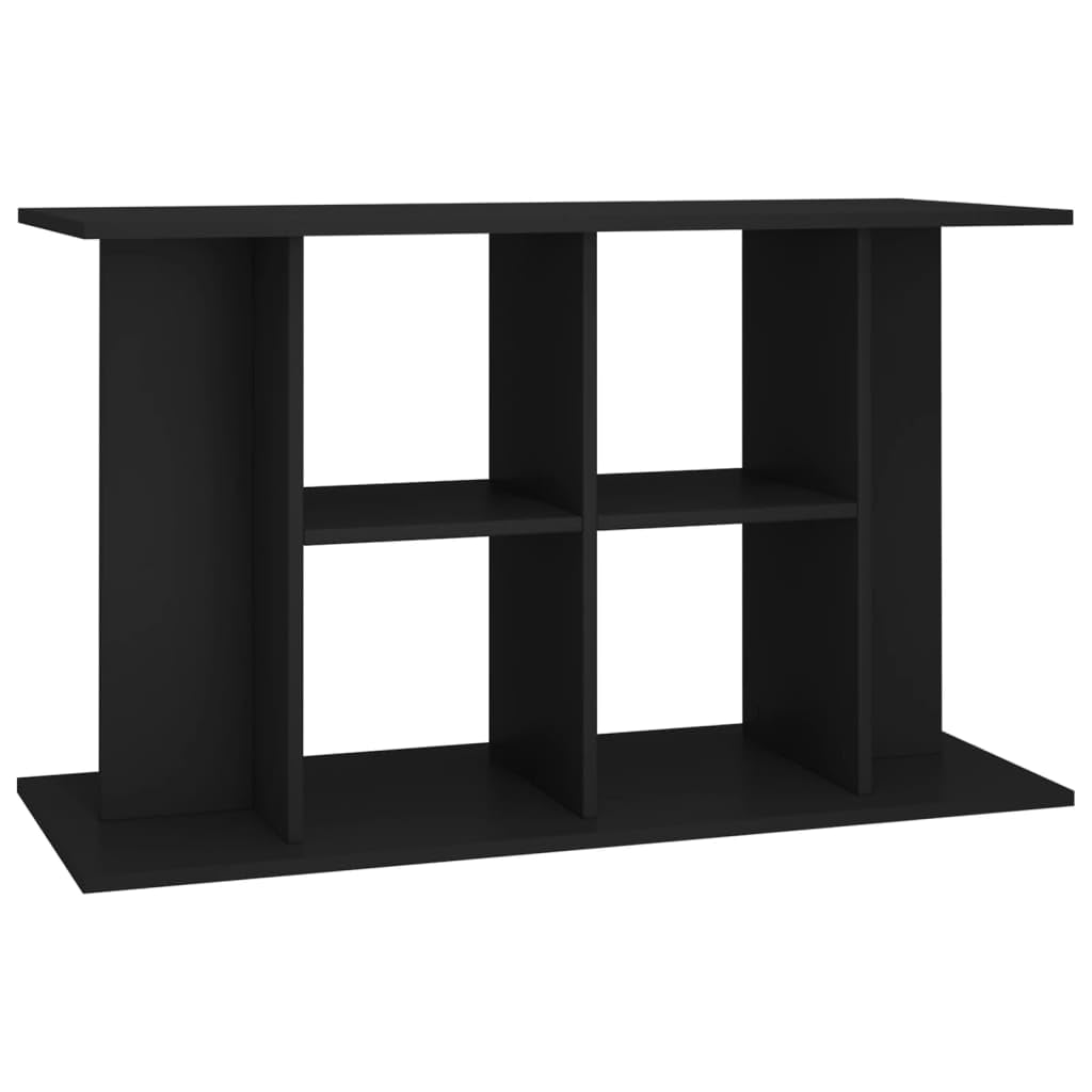 vidaXL Soporte para Acuario Madera de ingeniería Negro 100x40x60 cm (833584)