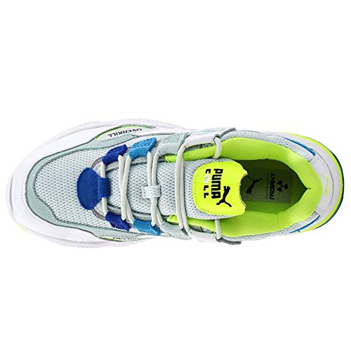 PUMA Mens Cell Venom X Overkill Lace Up Sneakers Shoes Casual - Blue,White,Yellow - Size 10.5 D
