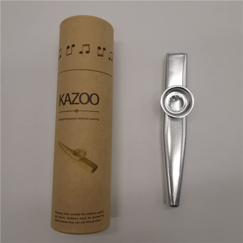 BEAUTYBIGBANG Kazoo en alliage d’aluminium avec cinq membranes pour flûte à diaphragme, bouche, kazoos, instruments de… - Les Beatles, Paul McCartney, John Lennon, RIngo Starr, George Harrison BEAUTYBIGBANG Kazoo en alliage d'aluminium avec cinq membranes pour flûte à diaphragme, bouche, kazoos, instruments de… – Image 8