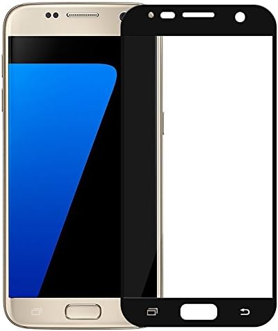 Gorilla Cases Perfect 3D Touch Technology Compatible Premium Sensitive Flexible 0.26mm Tempered Glass Screen Protector for Samsung Galaxy S7 (Black)