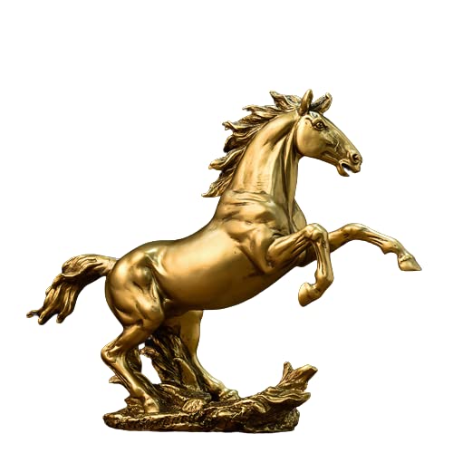 Yedaoiu Feng Shui Skulptur Laufen Kunst Pferd Dekor Harz Statue...