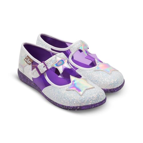 Image of Hot Chocolate Design Women's Mary Jane Flat Shoes - Mary Jane Flat Dress Shoes with Non-Marking Rubber Sole Adjustable Buckle-Strap, Adjustable Buckle-Strap and Cushioned Inner Sole with Arch Support