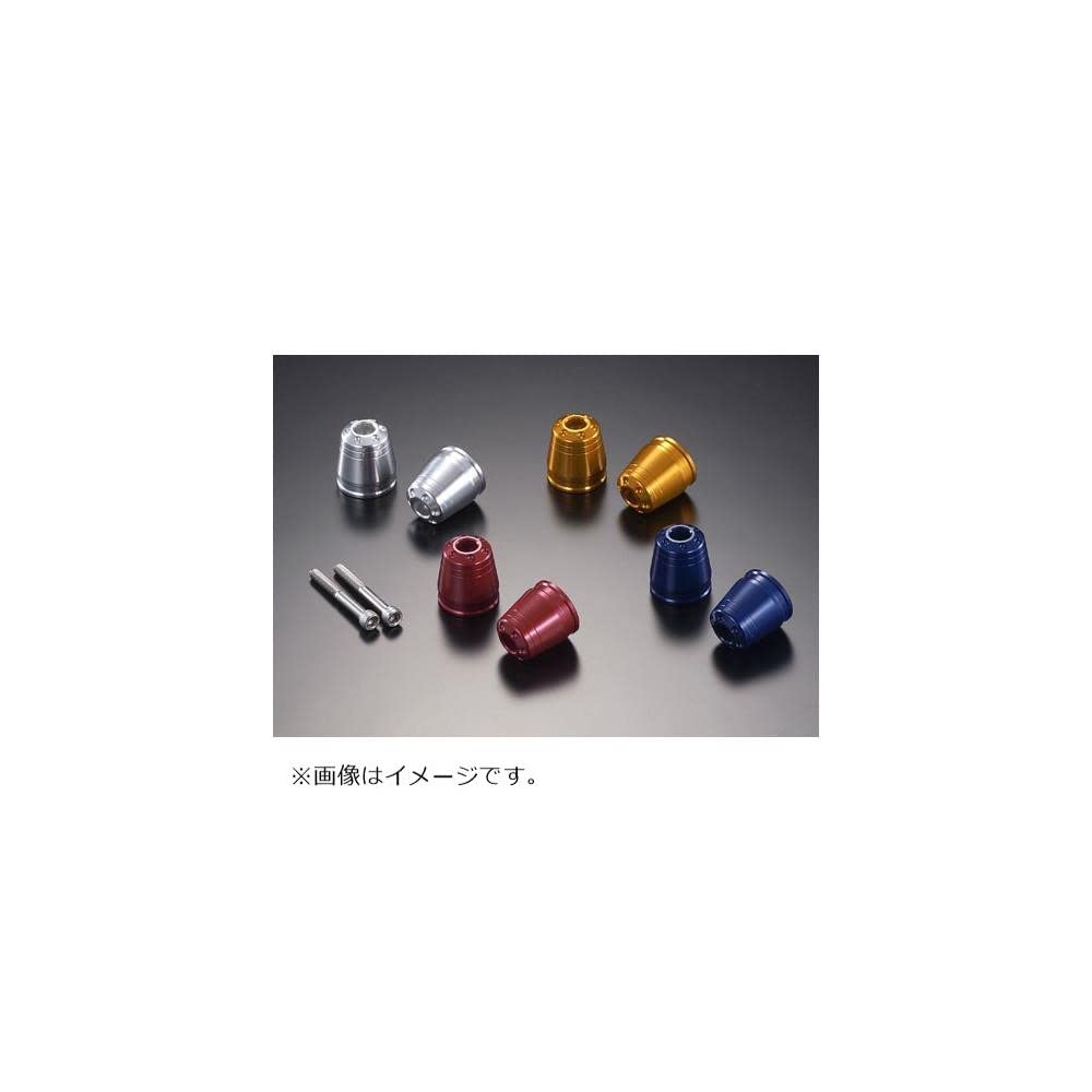 な 2輪 アグラス バーエンド 品番：P039-5977 ブルー（アルマイト