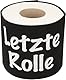 4er Set Toilettenpapier Banderole mit lustigen Sprüchen | Klopapierverstecker | WC Papier Lustig | Cover WC Rolle | Filzhülle (Gemischt 4 er Set)