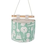 yuwqqoajv Caja de Almacenamiento de Gran Capacidad, Organizador para el hogar fácil de Impermeable, Bolsa Colgante para Almacenamiento, Organizador de Bolsos Unisex, Moda ecológica