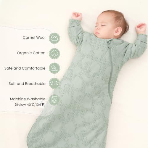 Image of Unisex Sleeping Bag for Babies and Toddlers 3.5 Tog Sleep Sack, Baby Sleep Sack, One piece with sleeves, Gifts for Baby