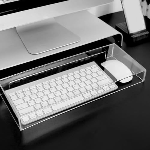 Protector de teclado a prueba de golpes hecho de acrílico transparente 5