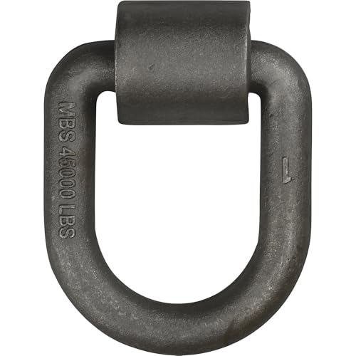 CargoSmart Weld-On D-Ring - 1in. Dia. 45,000-Lb. Capacity