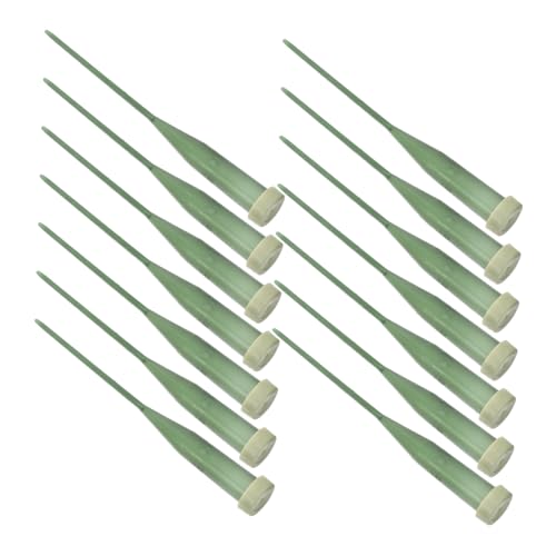 SEWACC Flower Nutrition Tubes 25pcs Set Rose Stem Water Tube Lightweight Plastic Vials for DIY Flower Arrangements