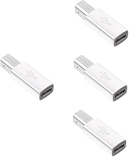 FAVOMOTO 4pcs Typec Adapter Wire Cable Headset Adapter Electronic Piano USB Adapter Connector Piano Headphone Adapter USB b Audio Piano Adapter Durable Laptop Adapter Piano Audio Adapters