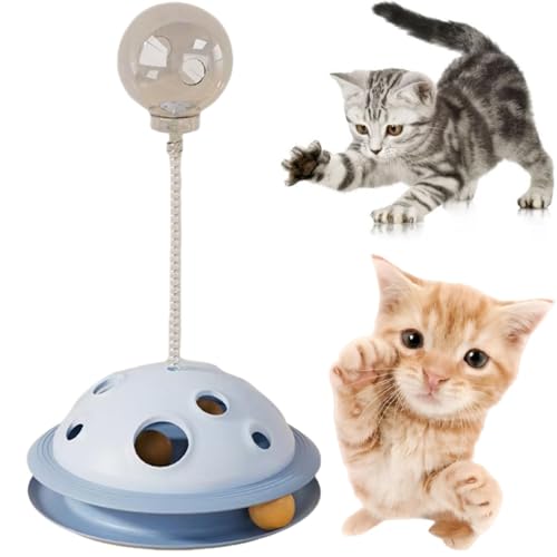 猫 おもちゃ 一人遊び 新設計 餌漏れ ボール 知育玩具 給餌おもちゃ 早食い防止 留守番 おもちゃ ストレス解消 ねこ 運動不足解消 ネコ おもちゃ 簡単移動 猫 遊び道具 用品 人気 猫のおもちゃ F