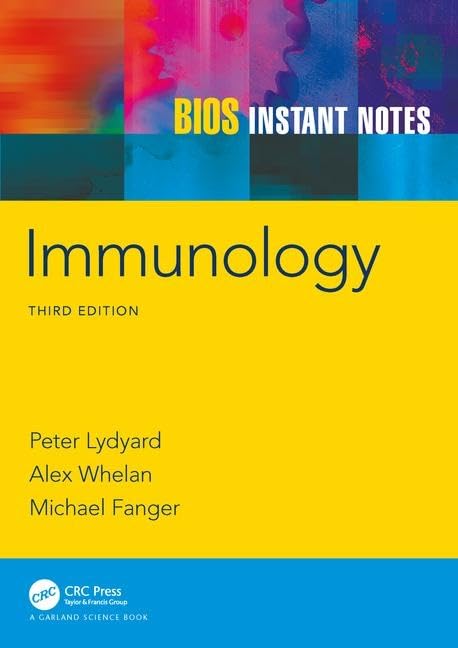 Buy Bios Instant Notes In Immunology, 3Rd Edition — BookShops.in