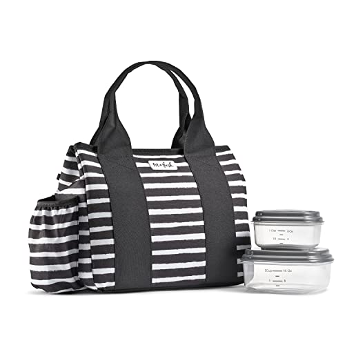 Fit+Fresh Sanibel Adult Insulated Lunch Bag Women Love As A Lunchbox, Lunch Tote, Cute Small Lunch Box For Women, Lunch Box Men, Lunch Bags Women, Insulated Lunch Box, Lunch Boxes, Adult Lunch, Black #TOP5