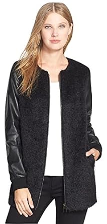 eileen fisher alpaca plaid coat