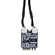 M.2 NGFF zu USB Riser Card, M.2 NGFF zu USB Riser Card Key A-E zu Double Port USB2.0 Interface Expansion Card Kabeladapter mit Langer Lebensdauer für PC Laptop