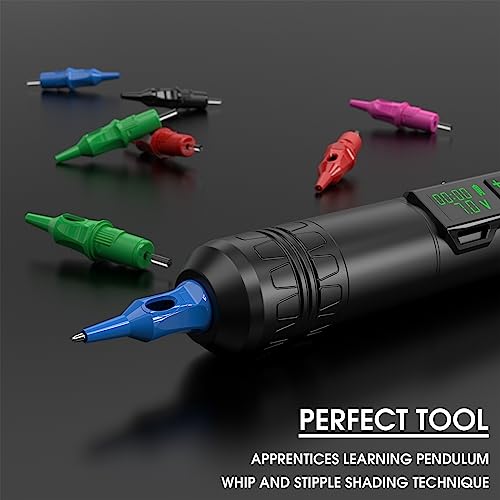 Inkin INKIN-BP Ball Point Pen Tattoo Cartridges,20Pcs Practice Ballpoint Tattoo Cartridges Needles With Membrane,Ball Pen Cartridges For Dotwork Drawing Practice thumb #2