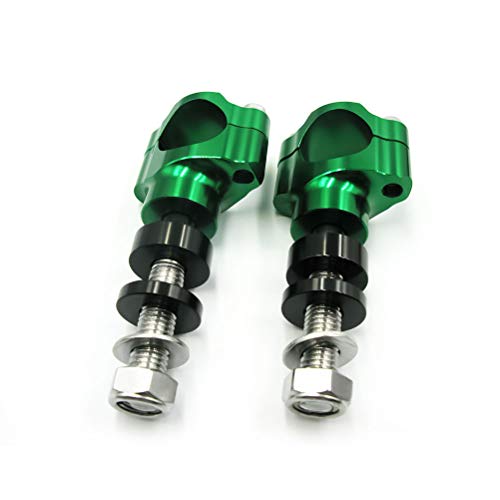 OTOM Motorcycle Handlebar Clamp CNC Aluminum Alloy Bar Clamps 28mm or 1 1/8" For RMZ KXF WR FC FE CRF HandleBar Riser (Green, 10mm)