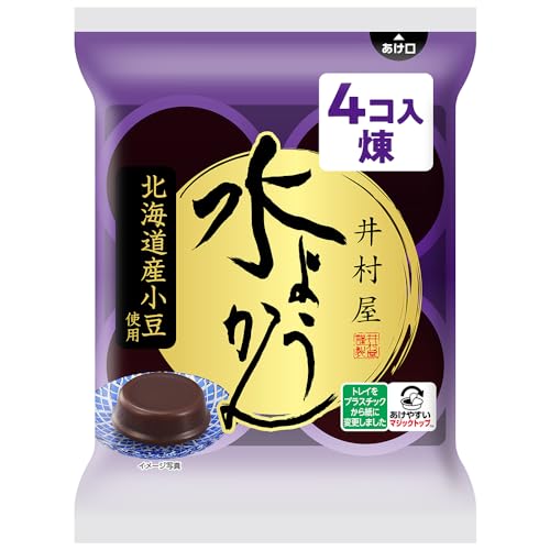 井村屋 袋入 水ようかん 62g×4