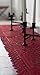 Ritz Lace Table Cloth Runner, 13 x 54 in, Red
