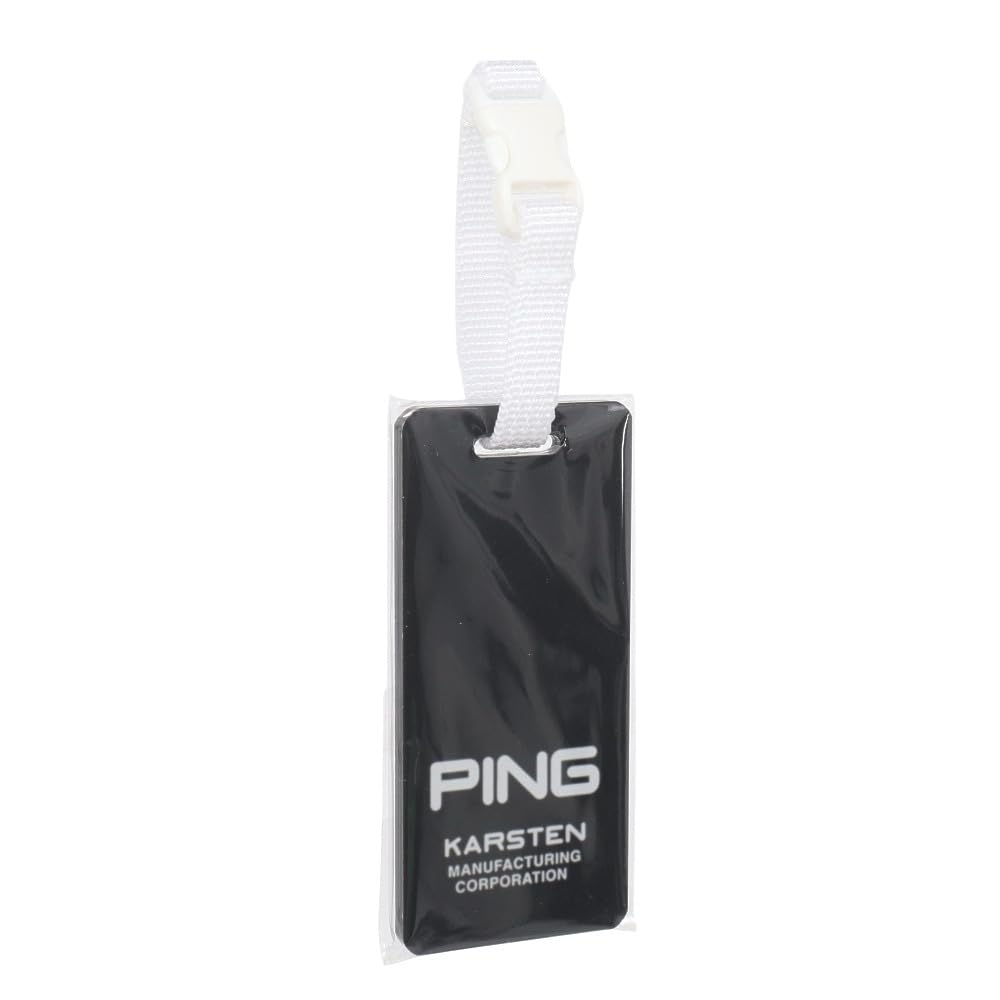 Amazon.co.jp: ピン PING ラウンド小物 ネームタグ ブラック