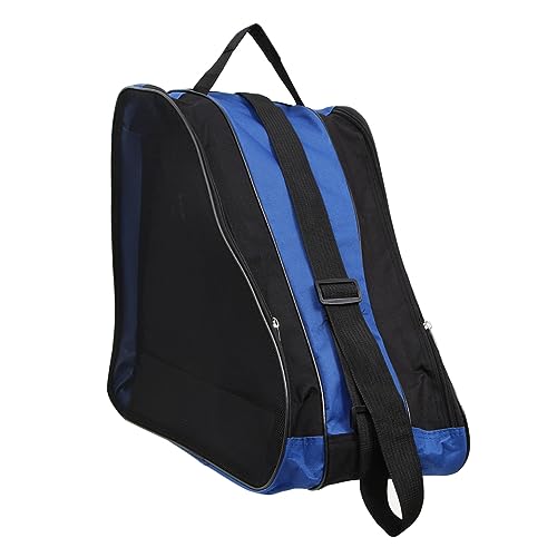 Gogogmee Wear Resistant Triangle Skate Pouch Portable Ice Skate Bag for Roller Skating Inline Skates Convenient Storage for All Skate Accessory for Skating