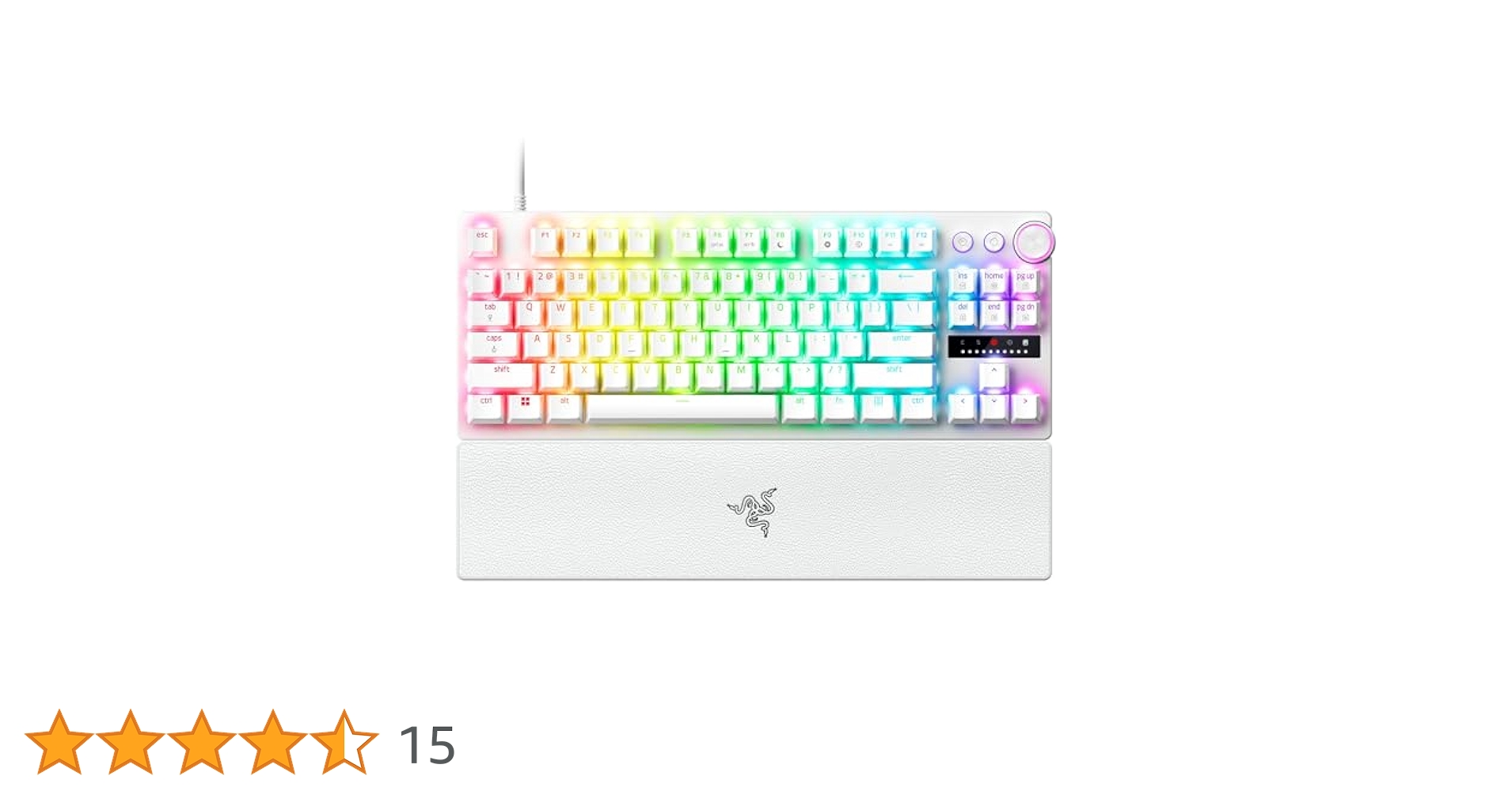 キーボード Razer Huntsman V3PRO tkl White ゲーミング用 TKL キーボード - Razer Huntsman V3 Pro