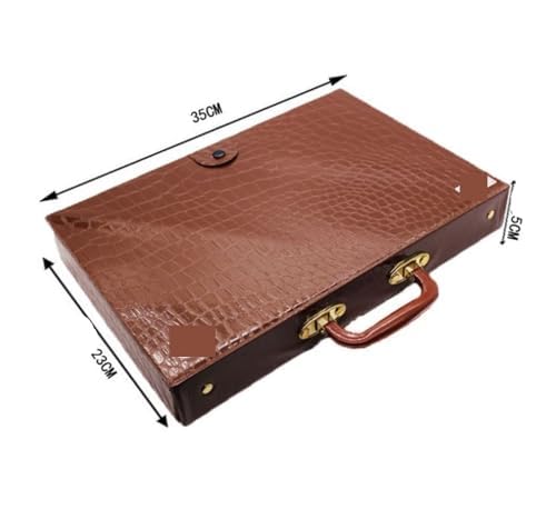 Set completo Mahjong con custodia da trasporto per riunioni di famiglia e feste
