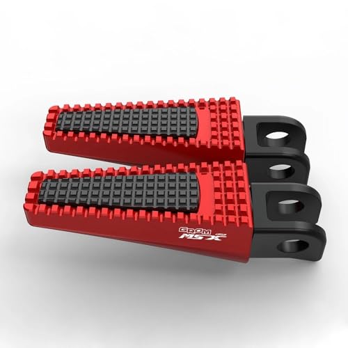 Repose-Pieds Moto réglables pour Honda GROM 125 et MSX125 plaques de pédales avant et arrière