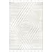 nuLOOM Risette Geometric Shag Tassel Area Rug - 4x6 Shag Area Rug Casual Ivory Rugs for Living Room Bedroom Dining Room Nursery Kitchen