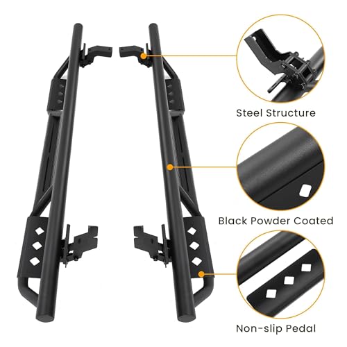 Estribos laterales KUAFU para Ford Bronco 2021-2025 miniatura 3