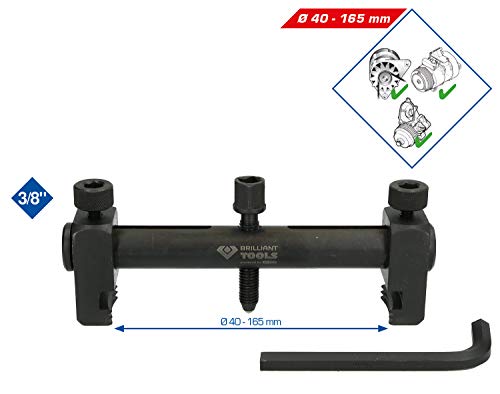 BRILLIANT TOOLS BT616000 Pulley Puller, Schwarz - Image 3